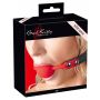 Knebel silikonowy czerwony Bad Kitty 4 cm - 2