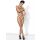 Bodystocking kabaretkowy z rozcięciem Obsessive N102 S/M/L