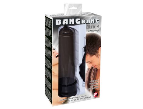 Pompka próżniowa Bang Bang do penisa czarny 20 cm - 2
