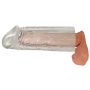 Przedłużka na penisa Mega Dick transparentna TPE 19 cm - 7