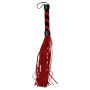 Flogger Bad Kitty czarno czerwony 38 cm - 4