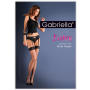 Pończochy kabaretki z paskiem Gabriella Blue Night czerwone M/L - 5