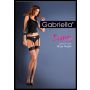 Pończochy kabaretki z paskiem Gabriella Blue Night czerwone M/L - 4
