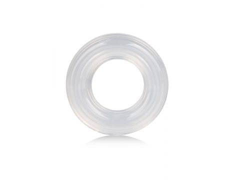 Zestaw premium silikonowych pierścieni erekcyjnych Calexotics transparentny - 7
