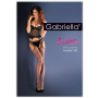 Rajstopy kabaretka Gabriella Erotica Strip Panty 151 czarne M/L - 4