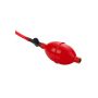 Plug analny pompowany Calexotics lateksowy czarny 9,5 cm - 8