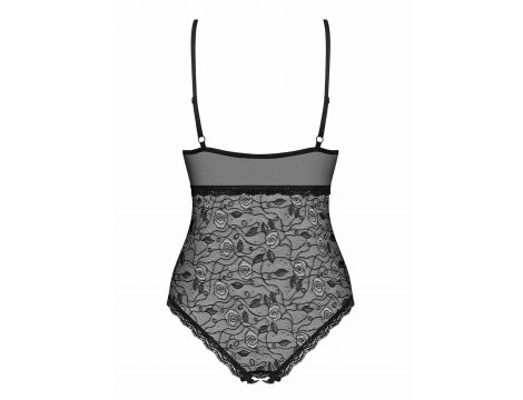 Body Obsessive koronkowe z otwartym krokiem S/M - 2