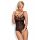 Body Obsessive koronkowe z otwartym krokiem S/M