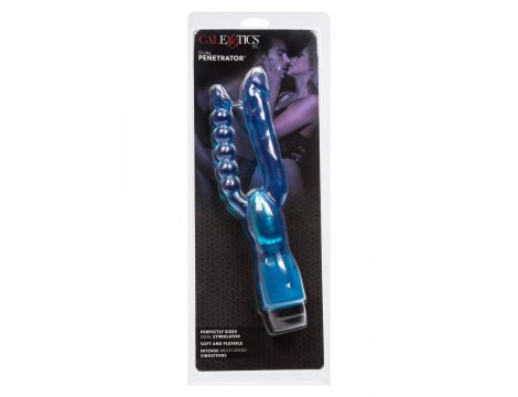 Wibrator podwójny Dual Penetrator Calexotics niebieski 12.75 cm - 4