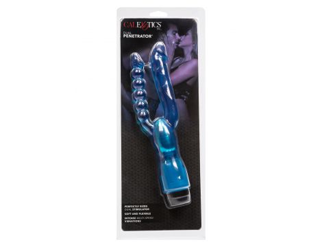 Wibrator podwójny Dual Penetrator Calexotics niebieski 12.75 cm - 3