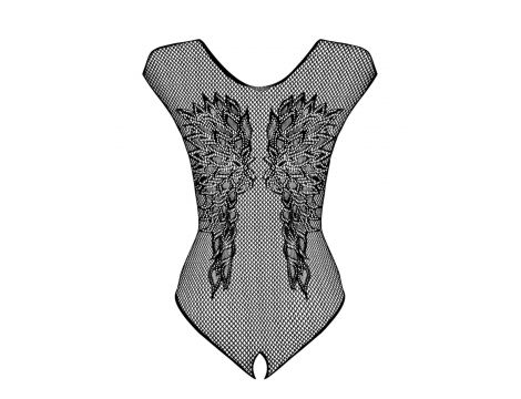Body siatkowe erotyczne Obsessive czarne XL/XXL - 2
