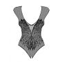 Body siatkowe erotyczne Obsessive czarne XL/XXL - 6