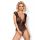 Body siatkowe erotyczne Obsessive czarne XL/XXL