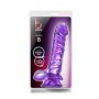 Dildo żelowe Blush B Yours Basic 8 fioletowe - 2