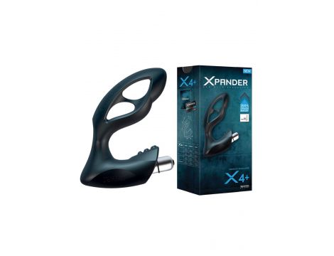 Masażer prostaty XPANDER X4+ silikonowy wibrujący USB mały - 5