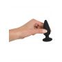 Korek analny Heavy Black Velvets M czarny 8,9 cm - 9