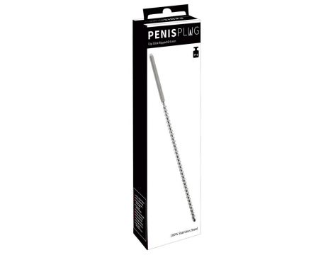 Penis plug stalowy Penisplug Dip Stick Ripped 6 mm 24 cm - 2