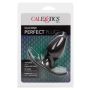 Korek analny silikonowy Perfect Plug Calexotics czarny 9 cm - 2