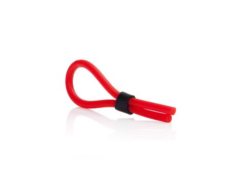 Pierścień erekcyjny silikonowy Stud Lasso Calexotics czerwony - 6