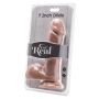Dildo realistyczne ToyJoy Get Real z jądrami jasna skóra 18 cm - 4