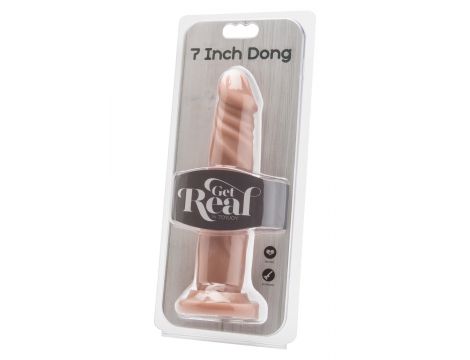Dildo realistyczne ToyJoy 18 cm jasny odcień skóry - 4