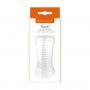 Masturbator falisty Me You Us Ripple przezroczysty 13 cm - 4
