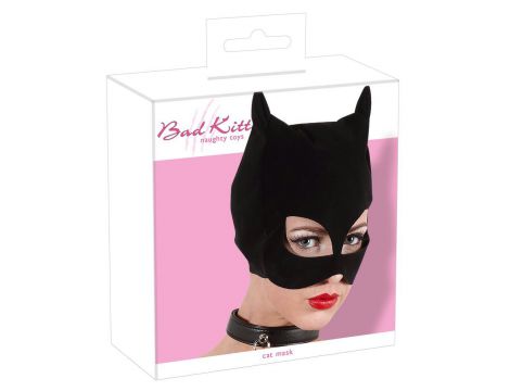 Czarna maska kota Bad Kitty