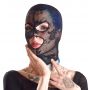Maska BDSM koronkowa czarna Bad Kitty - 4