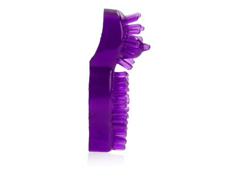 Pierścień erekcyjny Super Stretch Calexotics fioletowy TPR - 8