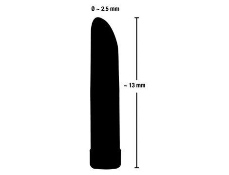 Mini Wibrator Ladyfinger You2Toys Czarny 13 cm - 8