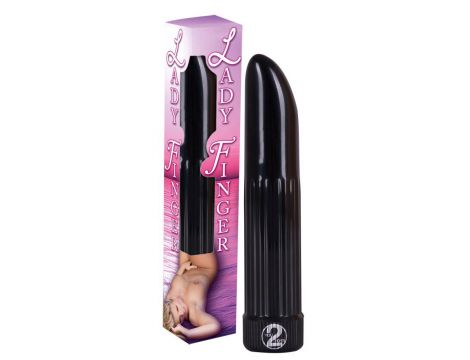 Mini Wibrator Ladyfinger You2Toys Czarny 13 cm - 9