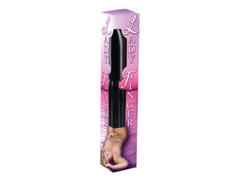 Mini Wibrator Ladyfinger You2Toys Czarny 13 cm