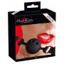 Knebel silikonowy Bad Kitty czarny 3 5 cm - 2