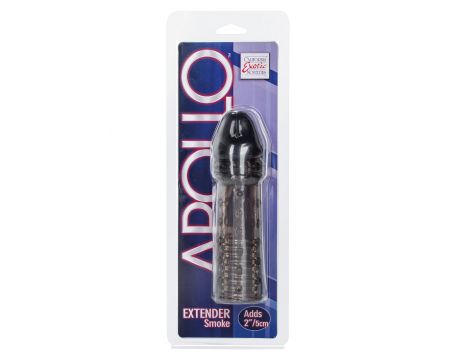 Przedłużka prążkowana Calexotics szara 16 cm - 2