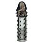 Przedłużka prążkowana Calexotics szara 16 cm - 2