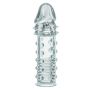 Przedłużka prążkowana Calexotics przezroczysta 16 cm - 2