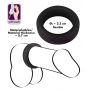 Pierścień erekcyjny silikonowy Black Velvets 3.2 cm - 13