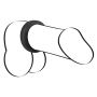 Pierścień erekcyjny silikonowy Black Velvets 3.2 cm - 11