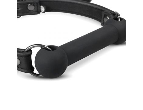 Knebel silikonowy EasyToys bit czarny 56 cm - 10