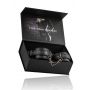 Kajdanki skórzane EasyToys czarne regulowane - 7