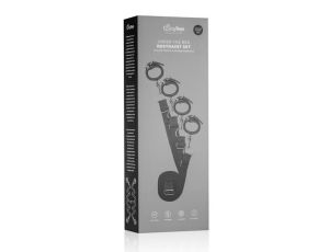 Zestaw wiązań pod materac EasyToys regulowany czarny