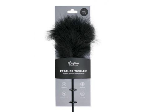 Pejcz łaskoczący EasyToys czarny 44 cm