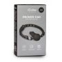 Knebel piłkowy z silikonowym penisem EasyToys czarny 9.5 cm - 2
