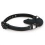 Knebel piłkowy z silikonowym penisem EasyToys czarny 9.5 cm - 9