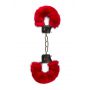 Pluszowe kajdanki EasyToys czerwone 28 cm - 3