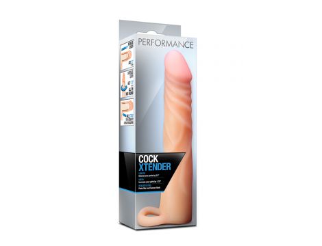 Przedłużka na penisa Blush Performance beżowa 11 cm - 3