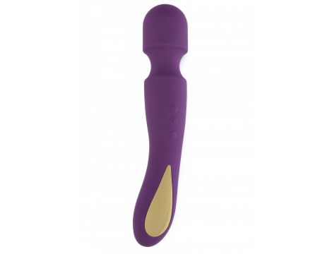 Masażer silikonowy Zenith ToyJoy fioletowy USB 23 cm - 4