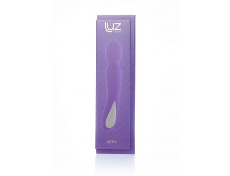 Masażer silikonowy Zenith ToyJoy fioletowy USB 23 cm - 7