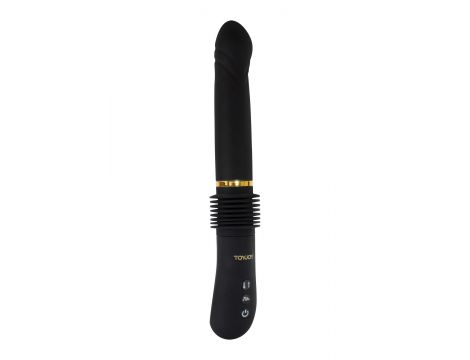 Wibrator pchający Magnum Opus ToyJoy czarny 31 cm USB