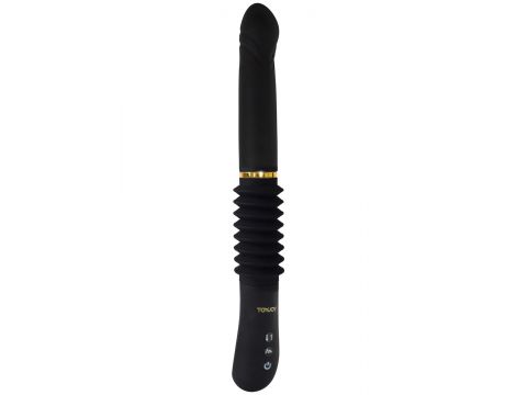Wibrator pchający Magnum Opus ToyJoy czarny 31 cm USB - 3
